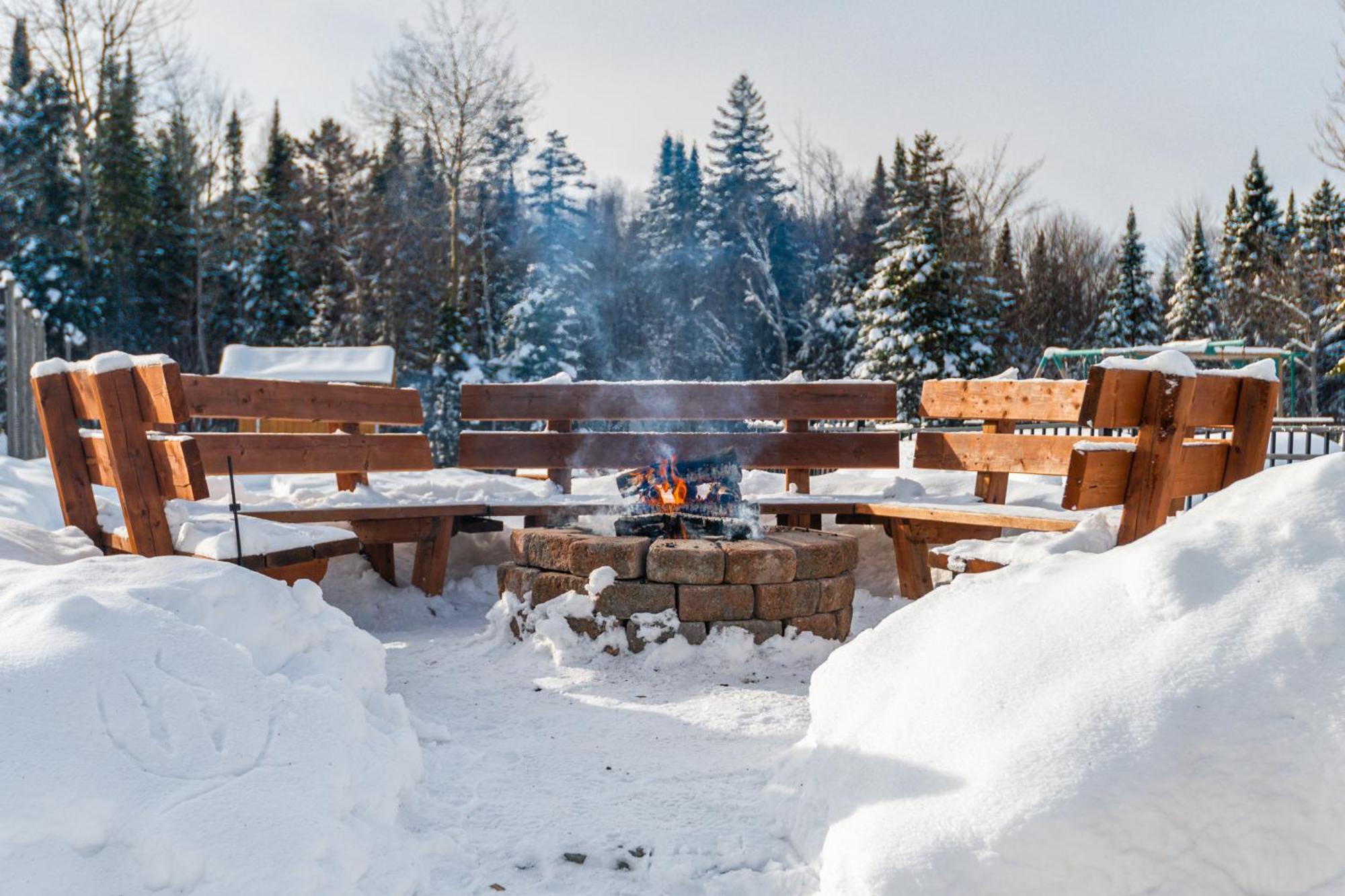 Fiddler Lake Resort Chalet 53 Cerf Mille-Isles Экстерьер фото